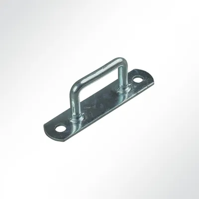 Produktbild von Lysel® Riemenkrampen, (BxHxL) 15x30x66mm in grau (1 Stück)