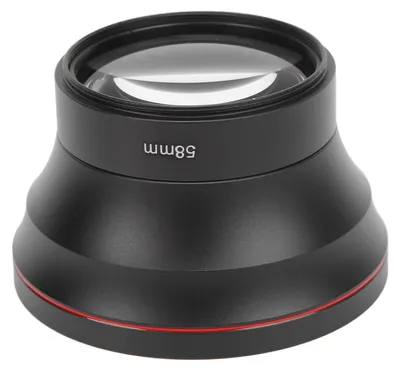 Immagine prodotto di Obiettivo grandangolare da 58 mm con fattore di ingrandimento 0,43 in vetro ottico con macro per la fotografia paesaggistica