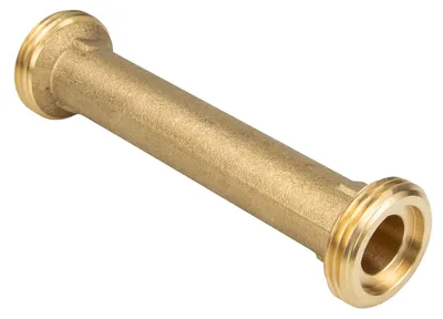 Messing Passstück 1 Zoll (DN20) x 190 mm für Wasserzähler