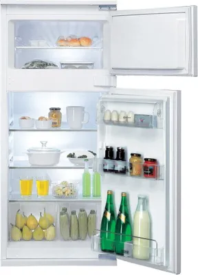An open refrigerator with food items inside.