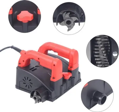 Immagine prodotto di Levigatrice a muro elettrica - 1200 W - 160 mm - Adatta per gesso e intonaco