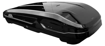 Produktbild von Dachbox Monsun M, Schwarz Metallic