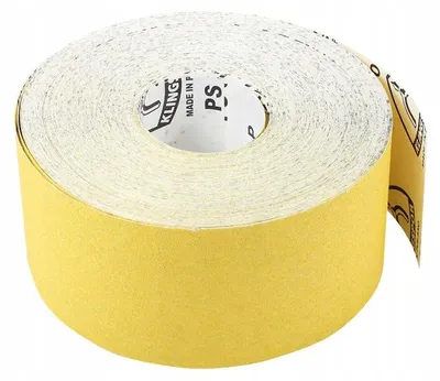 Productafbeelding van Schuurpapierrol PS 30 D, 115 mm, korund, korrelgrootte 100, geschikt voor lak, verf en plamuur. KLINGSPOR