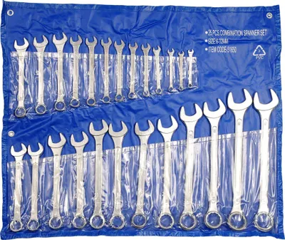 Produktbild von Vorel Maulschlüssel Satz mit 25 Stück (6-32Mm)