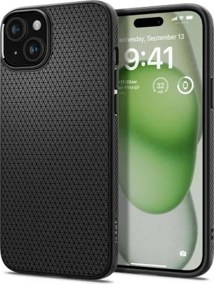 Image de SPIGEN Spigen Liquid Air mobile phone case 17 cm (6.7") Cover Black