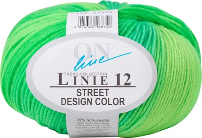 Produktbild von ONline Street Design Color, Linie 12, 50 g, ca. 210 m Farbe 119