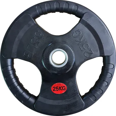 Immagine prodotto di Disco gommato di ricambio con impugnature 25 kg - diametro 50 mm