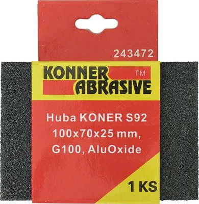 Immagine prodotto di Spugna KONNER P100, abrasiva, 100x70x25 mm, Ossido di Alluminio