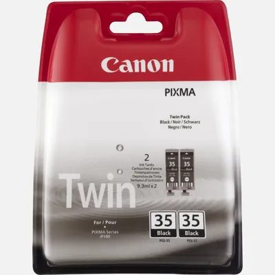 Zdjęcie produktu dla Canon 1509B012, Czarny, Tusz na bazie pigmentu, 2 szt., 382 stron(y), Multipak
