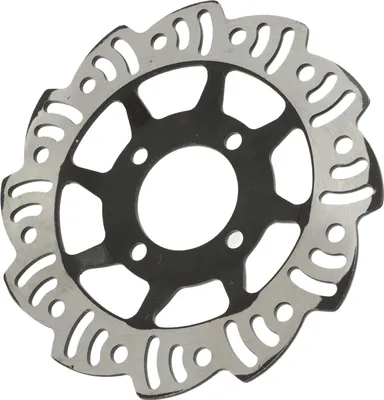 Productafbeelding van 190 mm remschijf voor en achter, inclusief bevestigingsbouten, remblokken geschikt voor dirt bike-motoren van 50 cc tot 125 cc