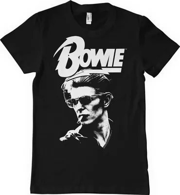 Obrázek produktu pro David Bowie Smoking Portrait Black XL Tričko