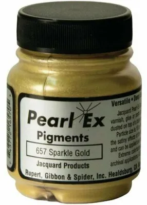Produktbild von Jacquard Pigment Spielzeug Pearl Ex 21 g Glitzer Gold kreativ