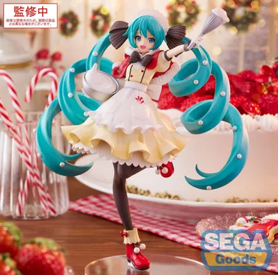 Zdjęcie produktu dla Seria Character Vocal 01: Figurka Hatsune Miku Luminasta z PVC Hatsune Miku Christmas 2025 20 cm