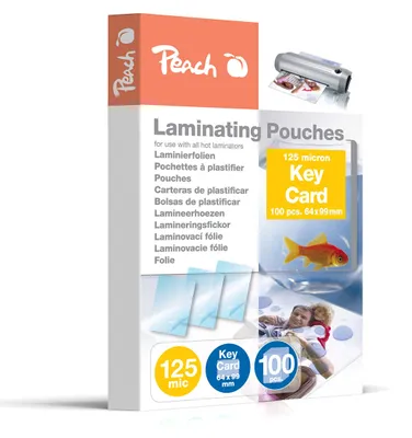 Immagine prodotto di Peach 510330 Peach Laminierfolien 64x99m 125mic glänzend 100Stk.