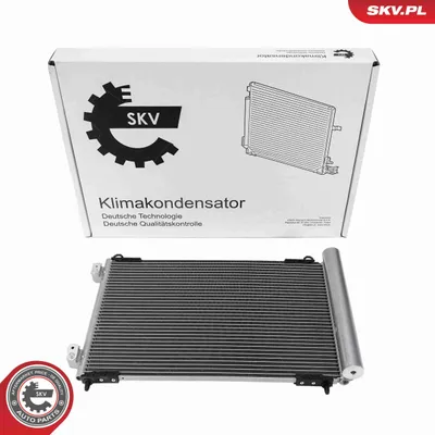Produktbild von ESEN SKV 86SKV590 Kondensator Klimaanlage Klimakondensator passend für PEUGEOT 206 Schrägheck (2A/C) +Trockner