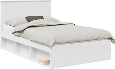 Immagine prodotto di Struttura del letto Bianco 120 x 190 cm Pino massello