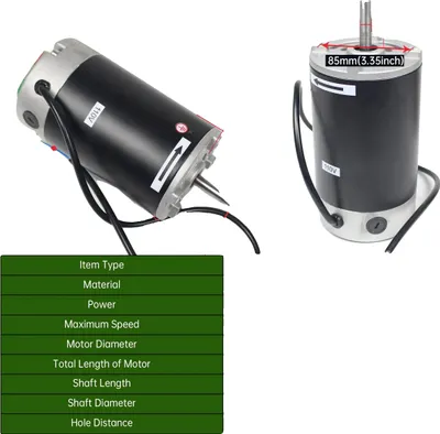 Obrázek produktu pro Motor pro soustruhy, různé možnosti výkonu, robustní konstrukce, motor 750 W, 220 V