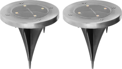 Produktbild von Lampe Strend Pro Gruid, 115x140 mm, Solar, 4x LED, AA, Pack. 2 Stk.