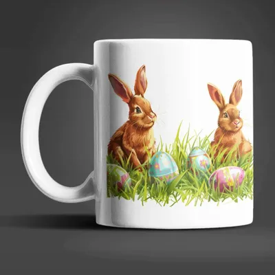 Produktbild von Osterhase Ostereier Ostern Kaffeetasse Teetasse Tasse Geschenkidee