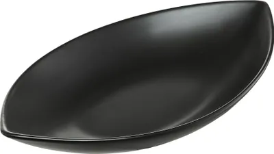 Image de Ambition Salsa-Platte Boot Assiette 30,5x16 cm noir