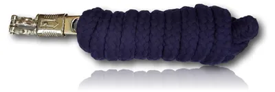 Führstrick mit Panikhaken, 2 m, Nylon, Blau