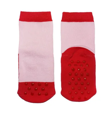 Produktbild von Kinder ABS-Socken aus Baumwolle Kleine Wunder Rot Größe 15-16
