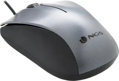 Zdjęcie produktu dla NGS CREW, Oburęczny, Optyczny, USB Typu-A, 1200 DPI, Szary