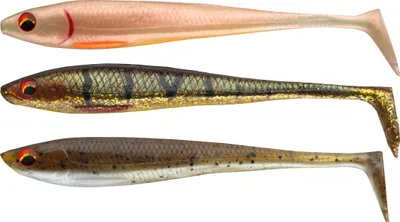 Image de DAIWA PROREX DUCKFIN SHAD SET, Assortiment de poissons caoutchouc, 6cm, Nature Mix, 15142-600