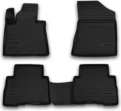Produktbild von ELEMENT Gummi-Fußmatten 3D für KIA Sorento, 2012-2014, 4 tlg.
