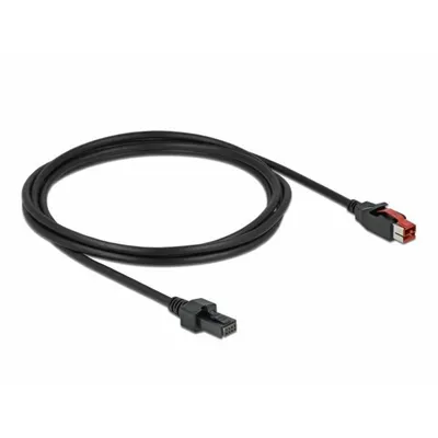 Produktbild von DELOCK PoweredUSB Kab. 24v zu 2 x 4 Pin Stecker 2 m