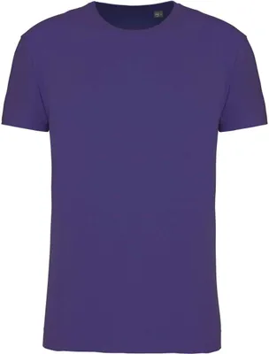 Produktbild von Kariban Herren T-Shirt Round Neck Oberteil Shirt Basic Rundhals, Größe:3XL, Farbe:Deep Purple