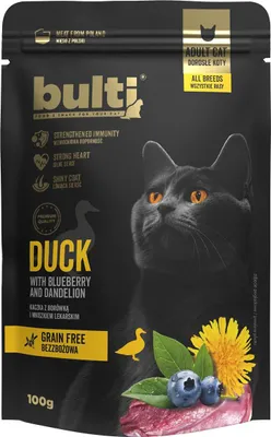 Produktbild von Katzenfutter - Nassfutter für Katzen - Superfood Ente - 100g Entenfleisch
