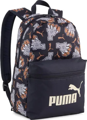 Image de Puma Phase Aop Small sac à dos pour enfants noir noir One Size