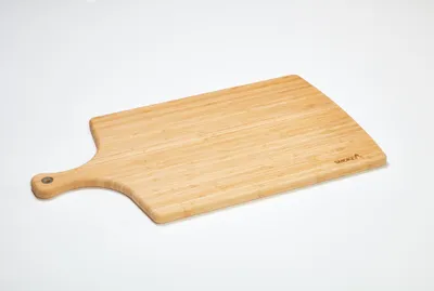 Produktbild von L Plate Servierbrett (ca. 59x33x2cm), Schneidebrett, Designbrett aus Bambusholz