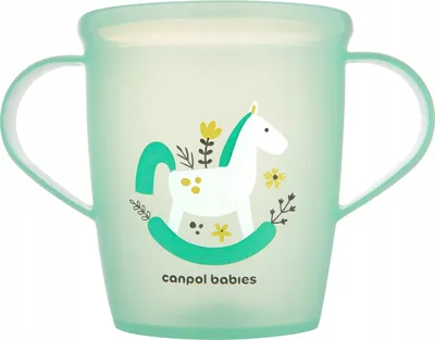 Image de Canpol Babies Tasse ouverte avec anse 250 ml Toys vert