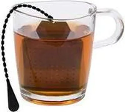 Image de homiez Sachet de thé TBag, Oeuf de thé en acier inoxydable, passoire à thé design