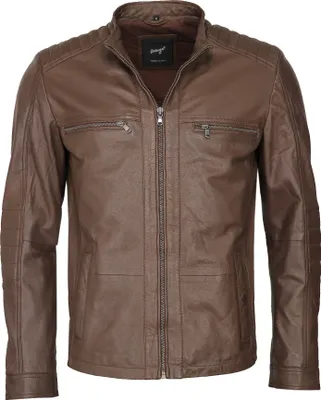 Produktbild von Maze Lederjacke 4202144 Herren brown S