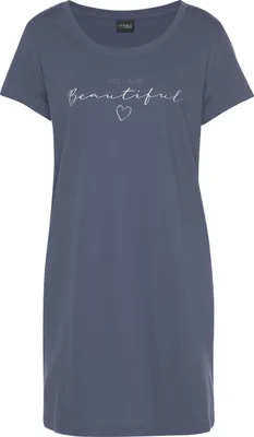 Produktbild von Vivance Dreams Bigshirt blau Größe 36/38