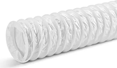 Produktbild von Naber N-PXO 127 Flexschlauch rund, weiß, 1000 mm - Lüftungstechnik