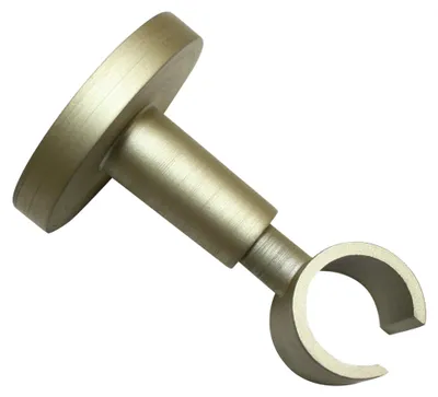Produktbild von Gardinia Deckenträger für Gardinenstange, Mit Metallmontageplatte, 1-läufig, Off
