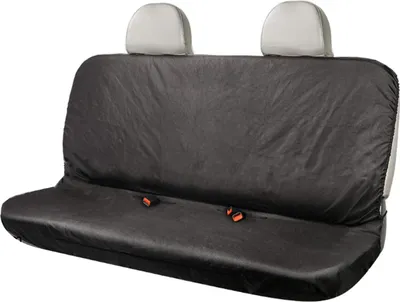 Produktbild von Wasserdichter Rücksitzbezug 600D Oxford Schwarz, Wasserabweisendes Sitzpolster, Universeller Sitzschutz für die meisten Autos, LKWs und SUVs, Schwarz