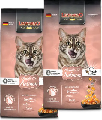 Produktbild von Leonardo Adult Salmon GF 2 x 7,5 kg