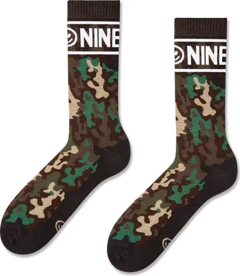 Produktbild von NINETIES Damen und Herren Socken Sportsocken Tennissocken 36-40, Panther-Tarnfarbe