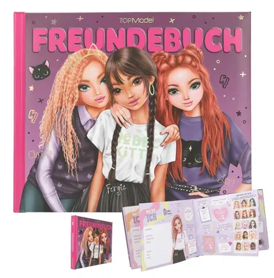Produktbild von TopModel TOPModel Freundebuch Motiv 2 REBEL KITTY