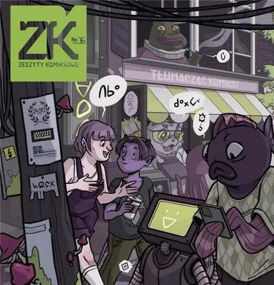 Productafbeelding van Zeszyty Komiksowe 36 Tłumacząc komiksy - praca zbiorowa