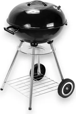 Produktbild von Miami Holzkohlegrill für draußen mit Stahlblech 44x44xH71 cm