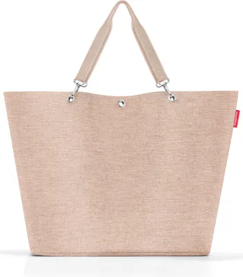 Produktbild von reisenthel shopper XL, Einkaufstasche, Tragetasche, Strandtasche, Tasche, Polyestergewebe, Twist Coffee, 35 L, ZU6041