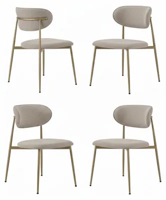Produktbild von 4 stilvolle Stühle im modernen Design für Ihr Esszimmer, KI-generiertes Bild