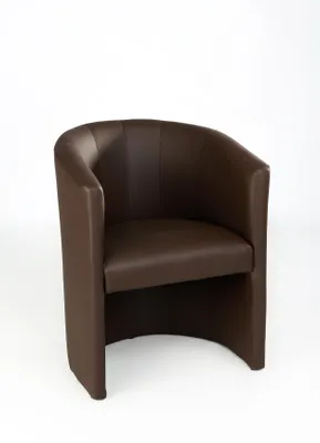 Produktbild von Cocktailsessel Clubsessel Braun Farben Loungesessel Sessel Kunstleder