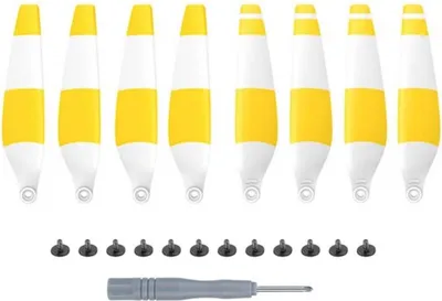 Image de Hélice pour DJI MINI 3 PRO / 4 PRO DROHNE - 8 STK 6030F JAUNE
